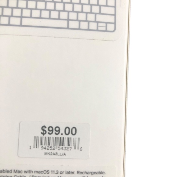 APPLE Wireless Magic Keyboard NO CABLE ***SELLING AS IS*** - Picture 13 of 14